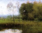 乔治 英尼斯 : Summer Montclair aka New Jersey Landscape